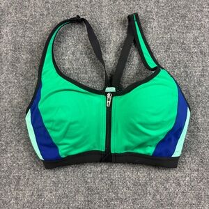 VICTORIA’S SECRET VSX Sport Women’s Knockout Sports Bra green/blue size: 34D